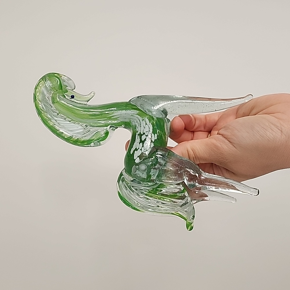 Hand-blown murano glass horse